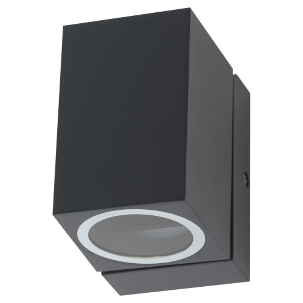 Светильник декоративный настенный ЭРА WL37 GR под лампу MR16 GU10 IP54 поворотный серый для интерьера и фасадов зданий