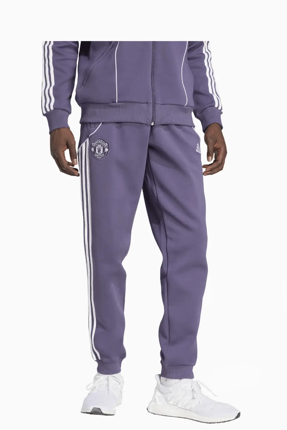 Штаны adidas Manchester United 25/26 Urban Purist Track - фиолетовый