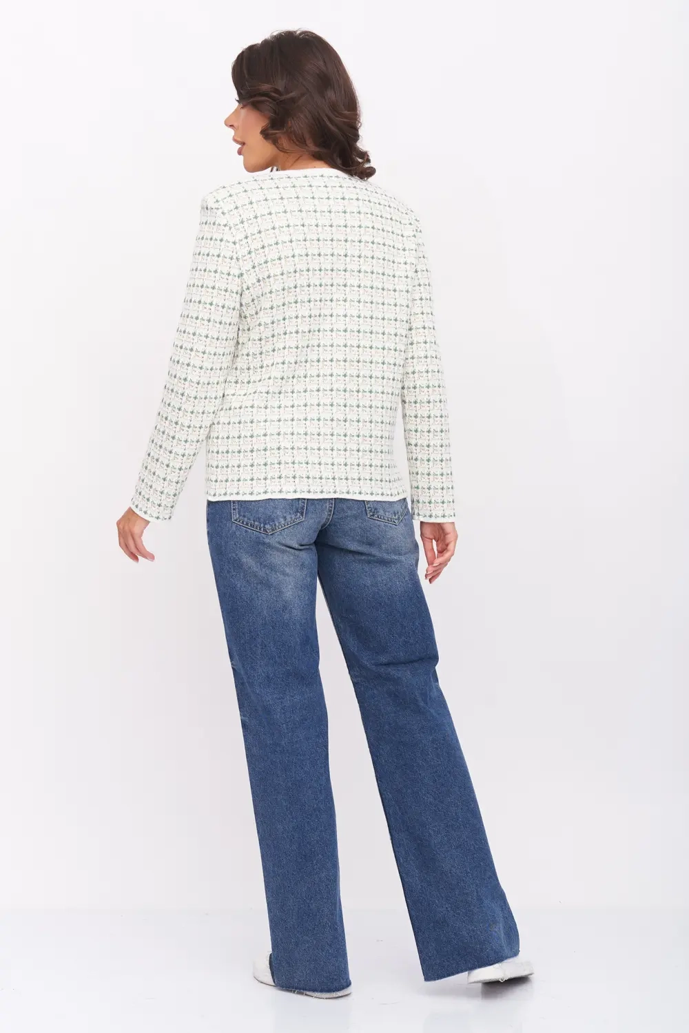 Жакет Д 3302/молочно-зеленый