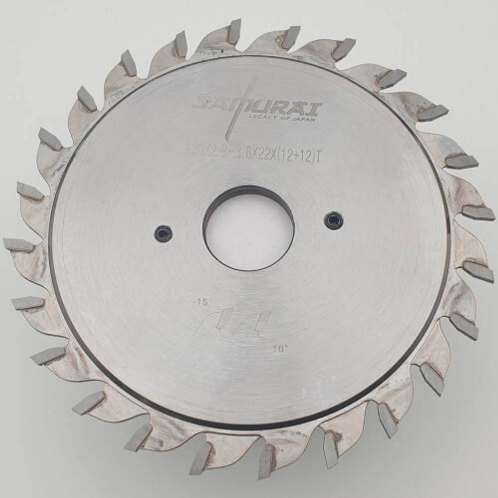 Пильный диск для ДСП 120*2,8-3,6*22*12+12T ST2