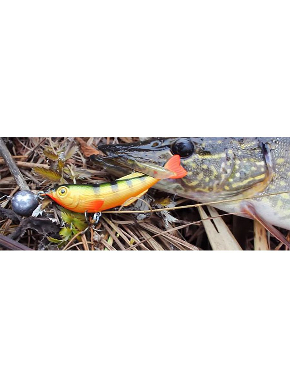 Воблер для рыбалки JIG-DOK с чебурашкой 94mm,