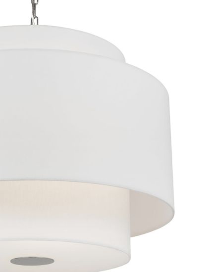 Серебряная люстра “Ларедо”