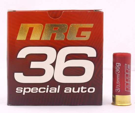 Патрон "Азот" NRG Auto 12/70 №3 36 гр. Цена за пачку(25 шт), заказ делается в пачках.