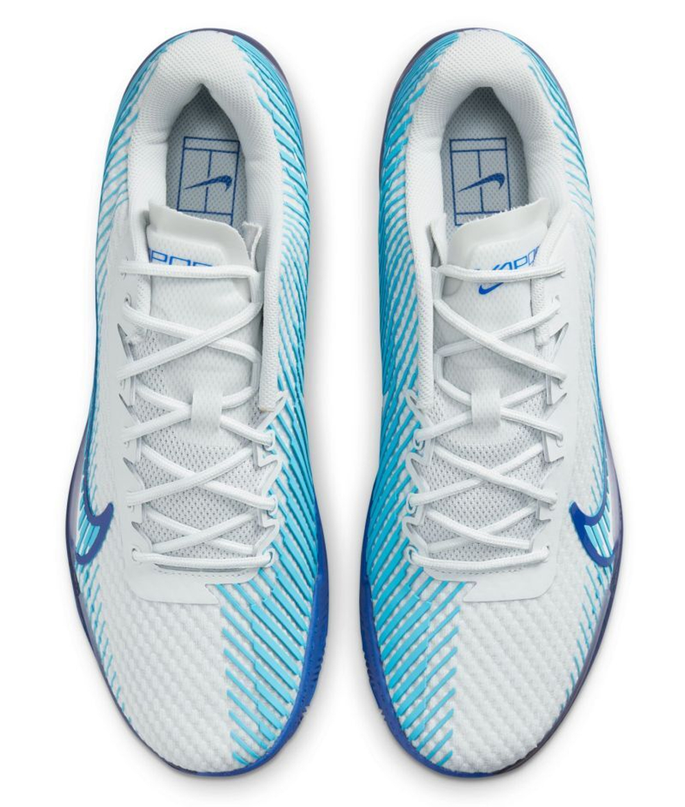 Мужские кроссовки теннисные Nike Zoom Vapor 11 Clay - photon dust/game royal/baltic blue