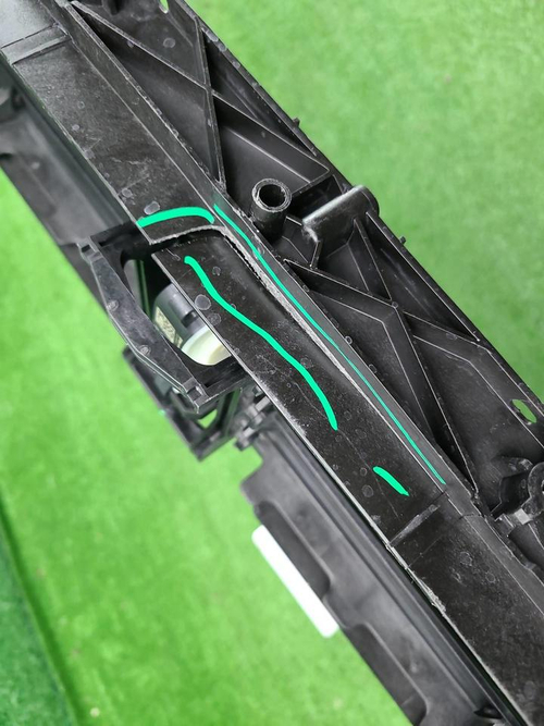 Жалюзи радиатора Porsche Macan 95b (2014-2021)