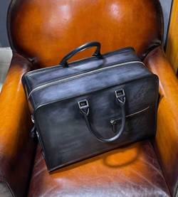 Дорожная сумка Berluti Overnight Scritto