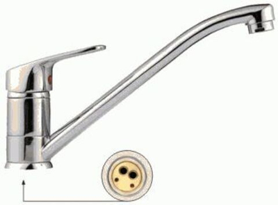 смеситель кухня LEDEME картридж д.35мм L4816