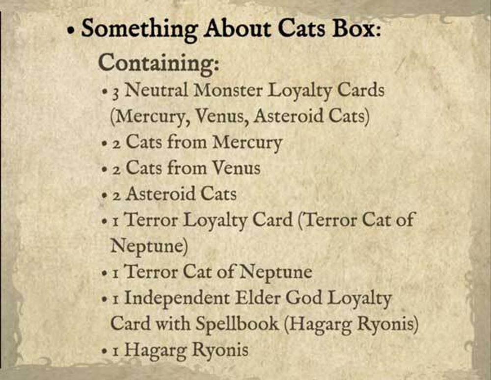 [Предзаказ] Cthulhu Wars: Something About Cats Box