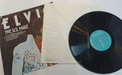 Винтажная виниловая пластинка LP Elvis The U.S. Male (UK 1975)