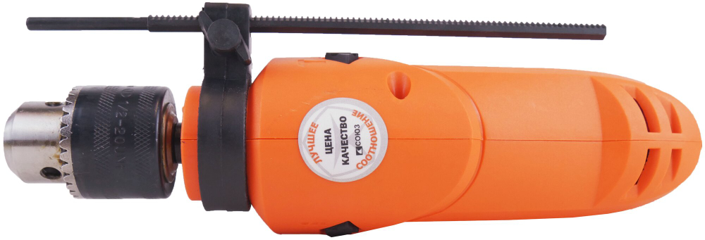 Ударная дрель СОЮЗ ДУС-2190, 900 Вт, без аккумулятора синий