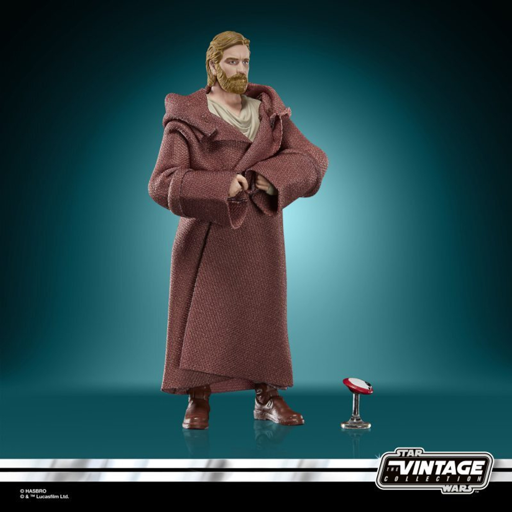Винтажная коллекция Hasbro Star Wars - Фигурка Оби-Ван Кеноби (Блуждающий джедай) 10 см F4474