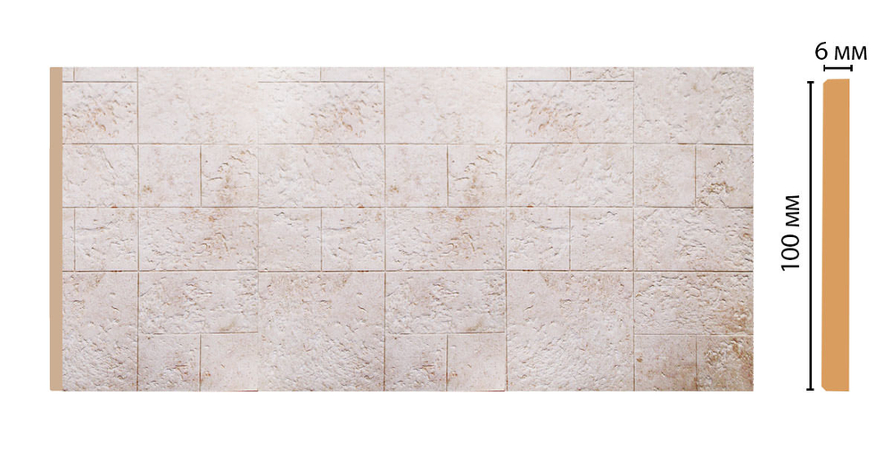 Панель декоративная Decomaster R10-24 99*6*2400мм