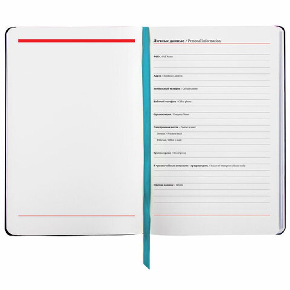 Ежедневник недатированный А5 (138х213 мм), BRAUBERG VISTA, под кожу, гибкий, 136 л., "Van Gogh", 111983