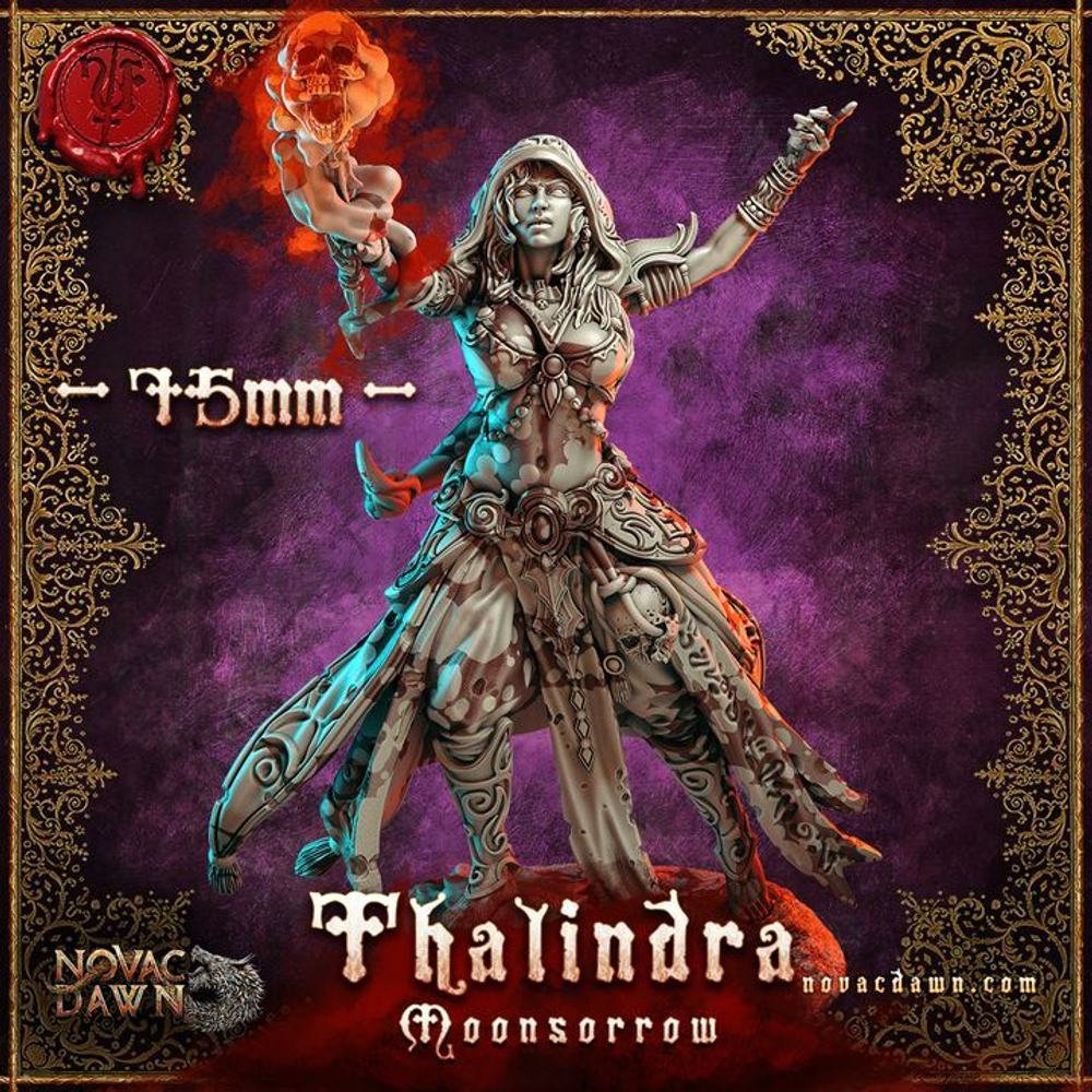 Некромант тиланиды Thalindra Moonsorrow