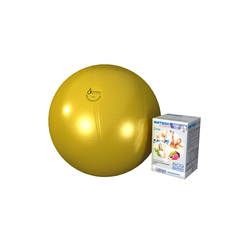 Фитбол Премиум - Медицинский Гимнастический Мяч D45 (золотой)