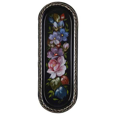 Zhostovo metal tray A4D070425349