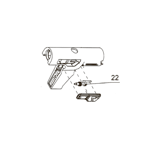Запчасть №22 для PAG311BWT. Регулировочный винт