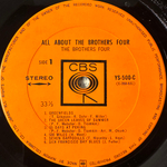 The Brothers Four ‎– All About The Brothers Four (Япония 1965г.)