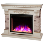 Каминокомплект Real Flame Marseilles WT с очагом Saphir 25,5