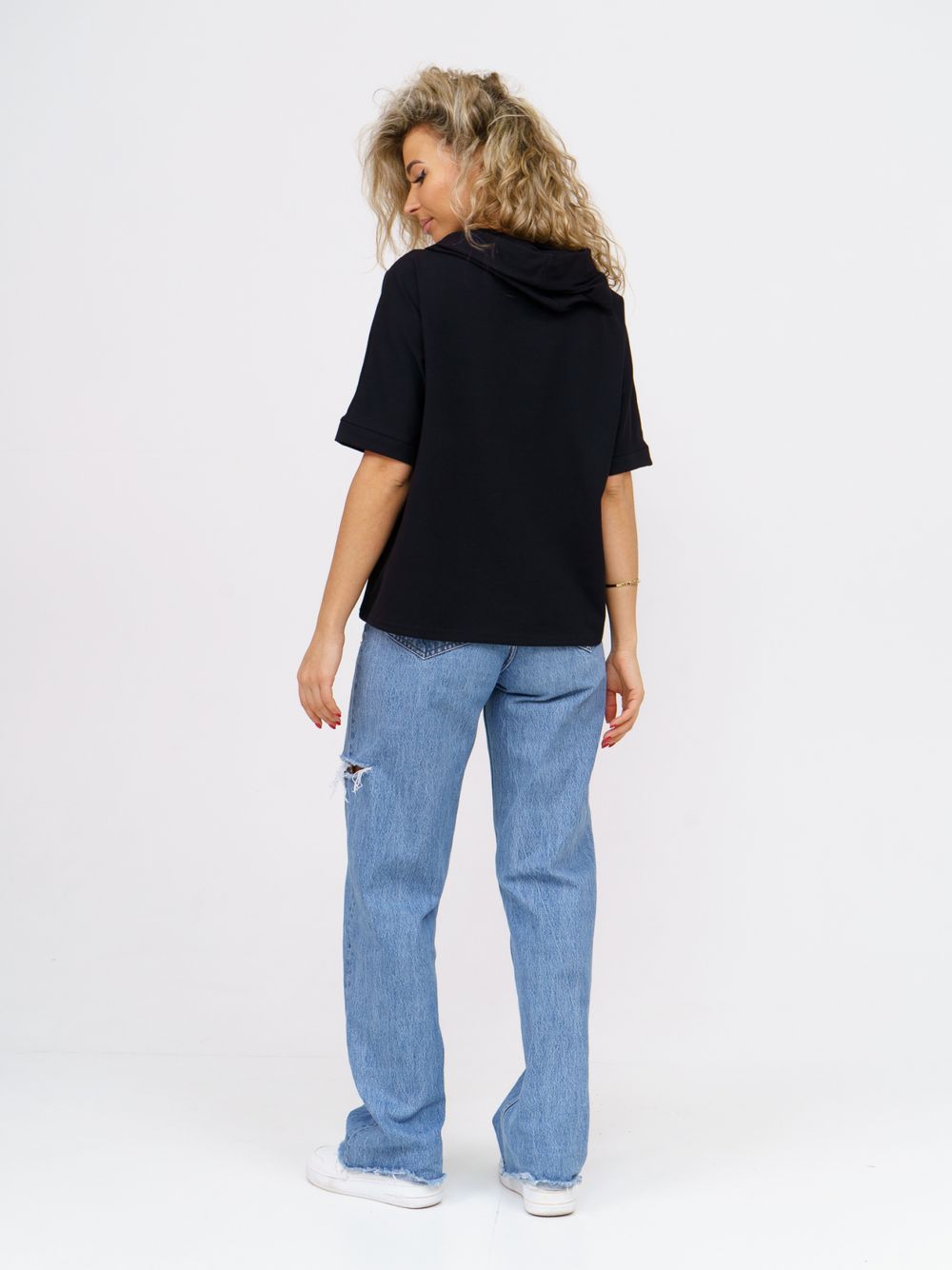 940 Туника "Черный" SveTekst (Акция)