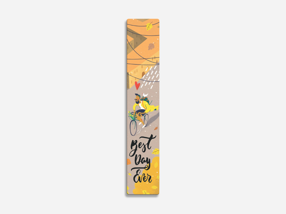 Книжная закладка "Best day ever"
