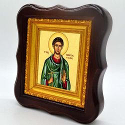 Никита Ниросский святой мученик. Икона на холсте.