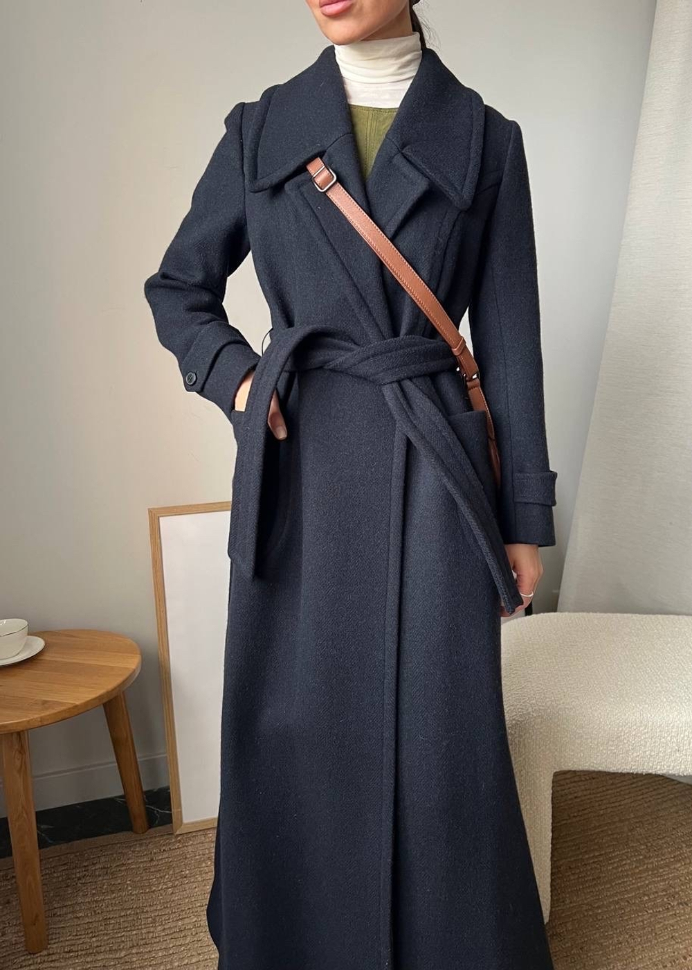 Новое шерстяное пальто Dries Van Noten, XS оригинал
