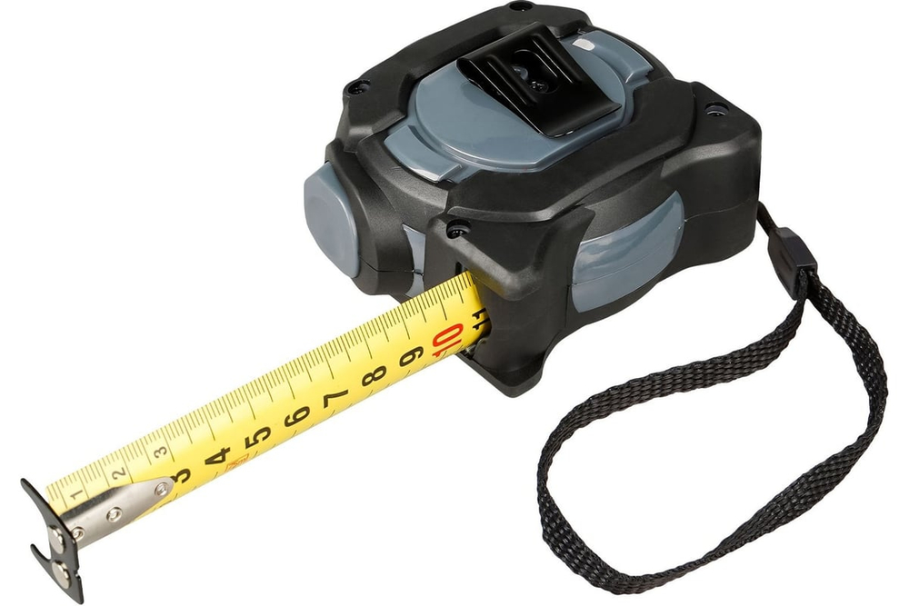 Рулетка строительная измерительная 7,5 м х 25 мм PRO с автостопом AIRLINE ATBQ021