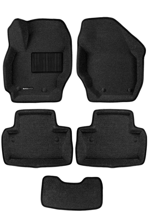 Коврики салона для VOLVO XC 70 (2007-2016) /S 80 (2006-2016) Euromat 3D Business серые. Арт. EMC3D-005507G