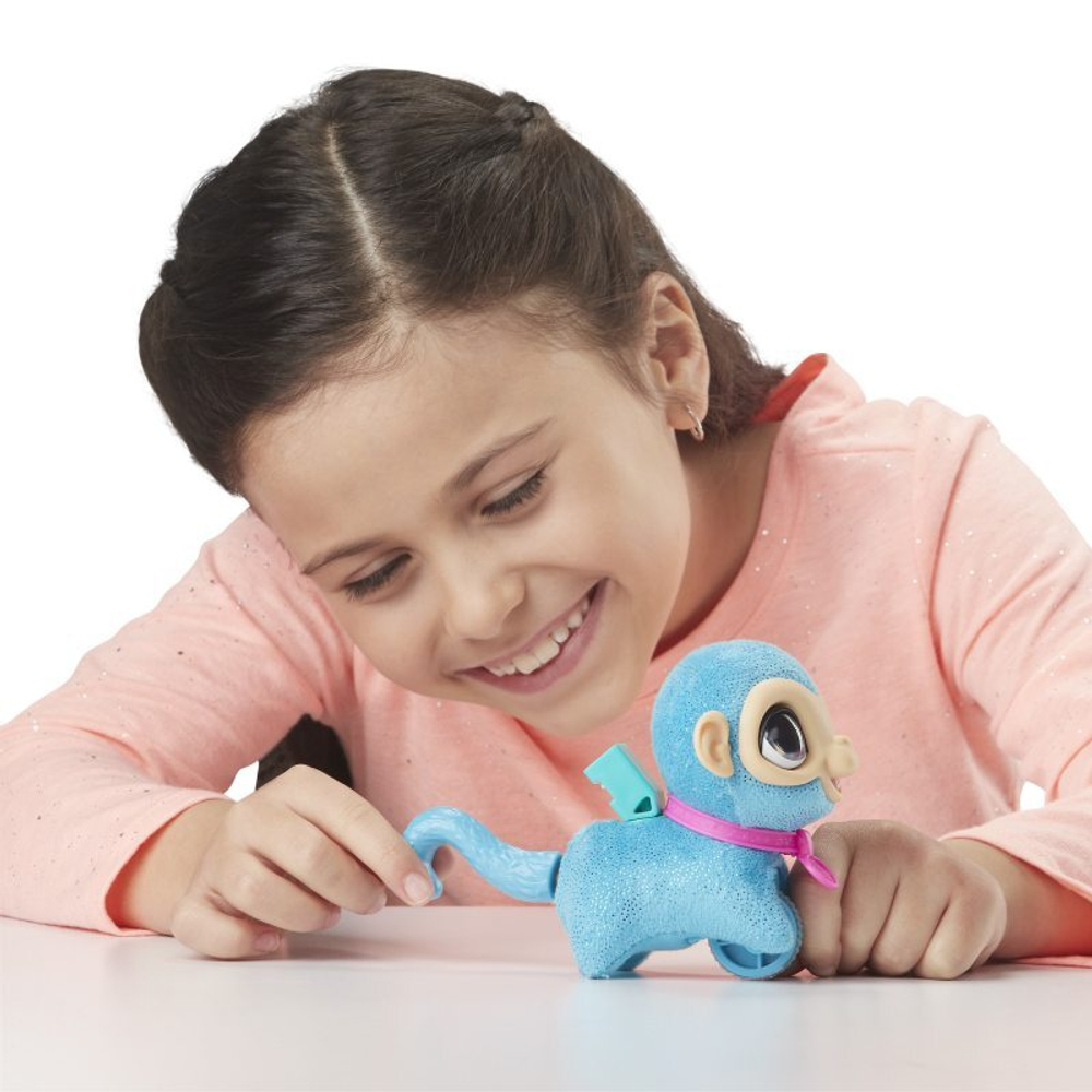 Hasbro FurReal Friends - Маленький питомец на поводке: обезьянка E4777
