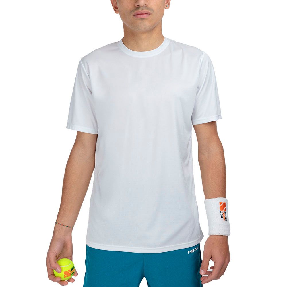Футболка мужская HEAD Simple T-Shirt M 818811-WH-M, р.M, полиэстер, белый