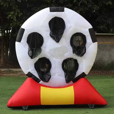 Надувной герметичный футбольный дартс «Гол» диаметр 2 м, размер 2×0,9×2 м