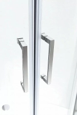 Душевой уголок Cezares Molveno 110x100 MOLVENO-RH-22-110/100-P-Cr стекло рифленое матовое/профиль хром