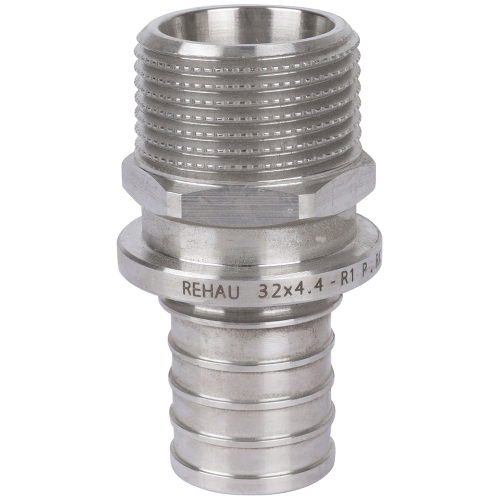 Переходник REHAU НР 32-1", нерж. сталь