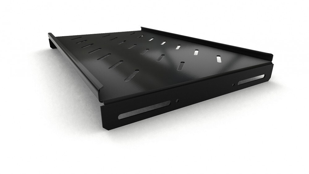 Полка стационарная Hyperline TSH3L-450-RAL9004