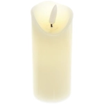 Сувенир с подсветкой «Свеча восковая - Искра» 5,3*12,5 см - облита воском (работает от батареек 2 АА)