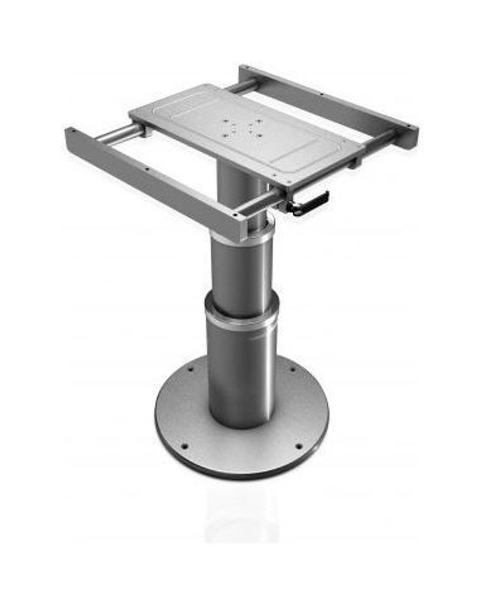 Стойка столешницы электрическая 2 ступени 350 - 700 мм, основание 400 мм