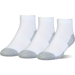 Теннисные носки Under Armour UA HeatGear Low Cut Jr - 3 par/white