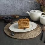 Блюдо овальное 24см, фарфор "NOBLE" серия "Fine Plus"