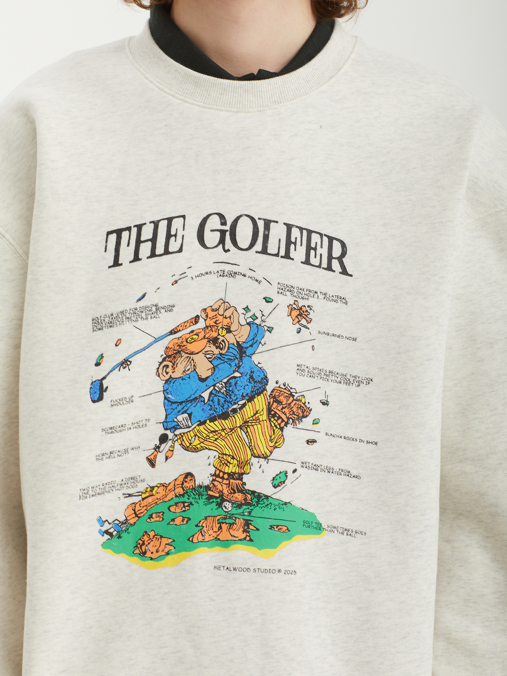 Мужская Толстовка Excuses Crewneck