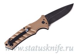 Нож Boker 01BO424 Plus Strike Drop point AUS8 Coyote Aluminiumфотография - 4
