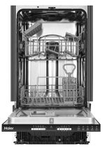 Встраиваемая посудомоечная машина Haier HDWE9-191RU, 9 компл, 9 л, 818x448x555, конденс сушка, серебристый