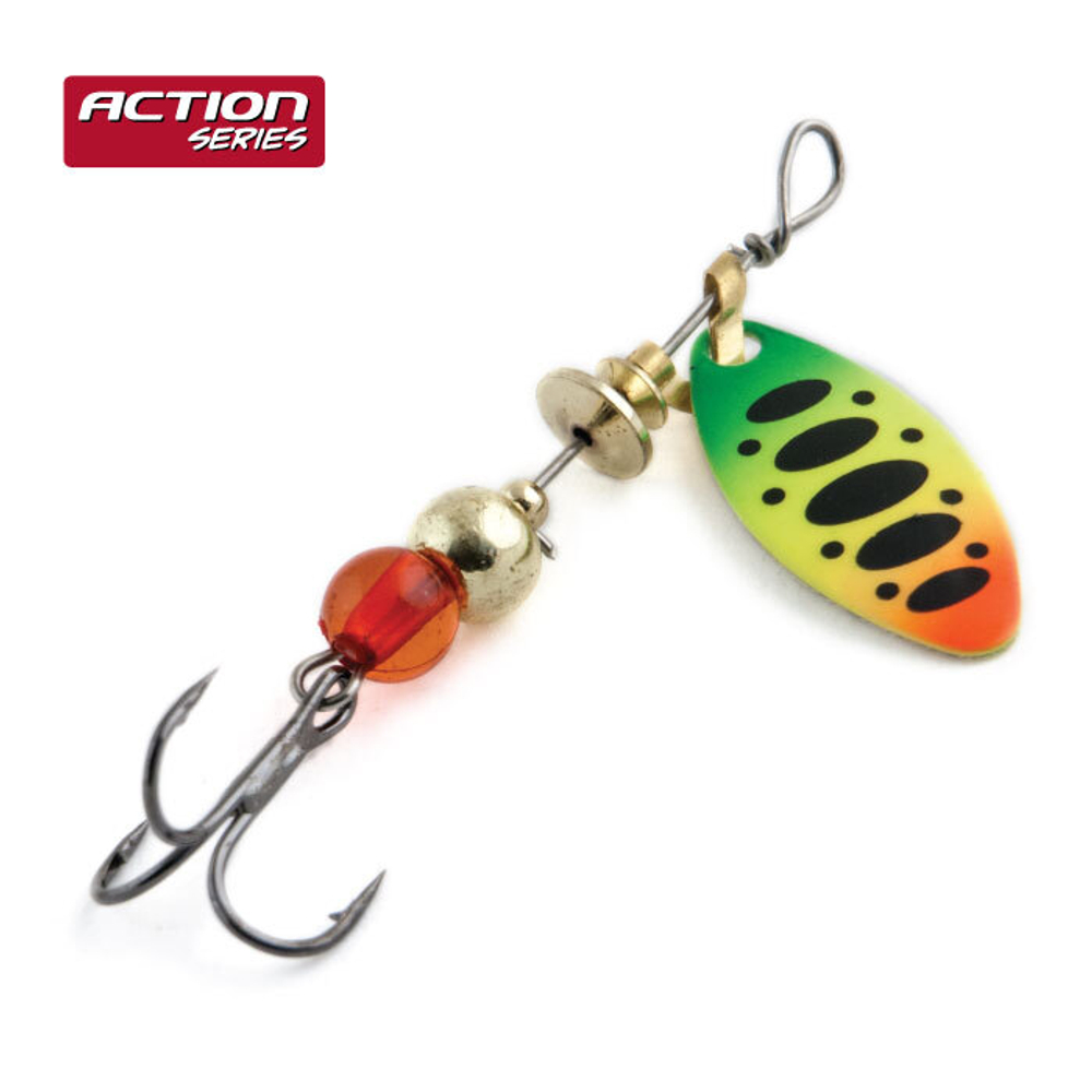 Блесна вращающаяся Akara Action Series Long 0 3 гр. 1/9 oz. A32