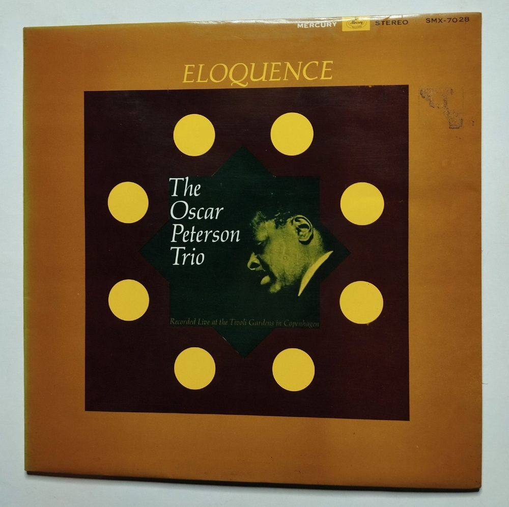 Винтажная виниловая пластинка LP The Oscar Peterson Trio Eloquence (Japan 1965)