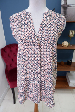 Блузка H&M с принтом 44 размер