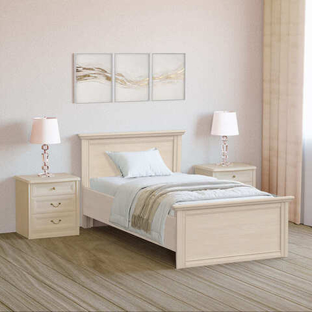 ЕКАТЕРИНА Кровать односпальная с изножьем