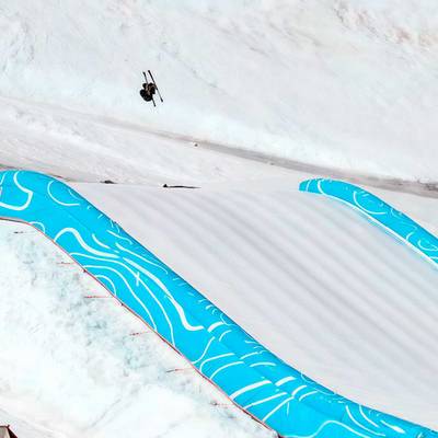 Надувная подушка «SkiAir» для экстрим-прыжков и фристайла, 16×9×2,5 м