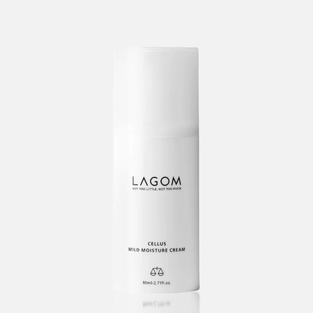 Восстанавливающий крем для лица  LAGOM CELLUS MILD MOISTURE 80мл