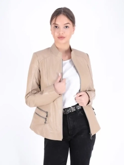 Куртка женская из натуральной кожи