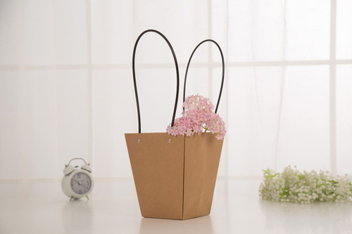 Пакет для цветов крафт размер XLНатуральный